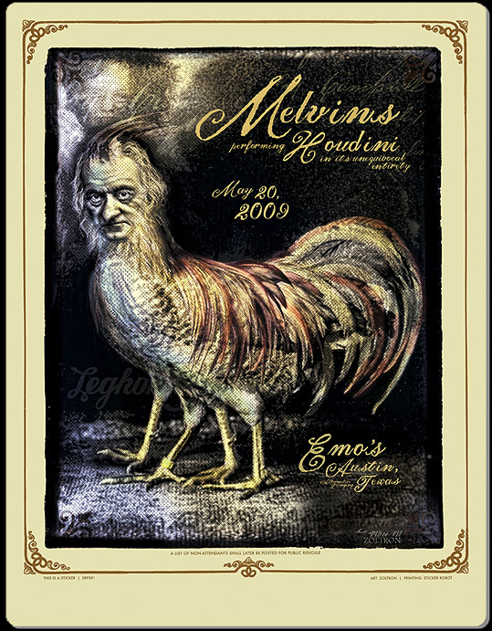 Melvins, Houdini Tour 2009 - zoltron